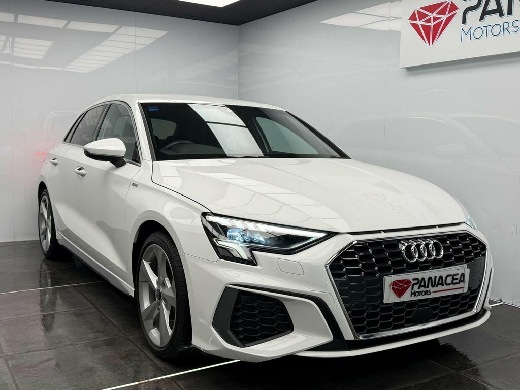 Audi A3 1L S Line LY71BBJ White #5