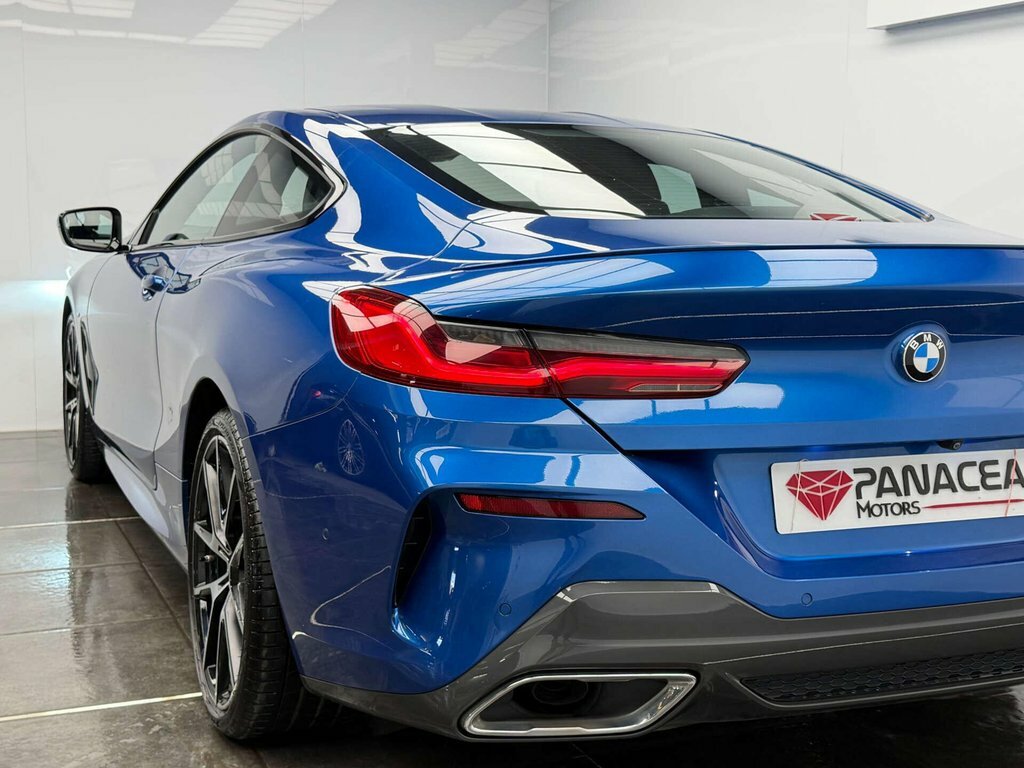 BMW 8 Series Coupe Blue #6