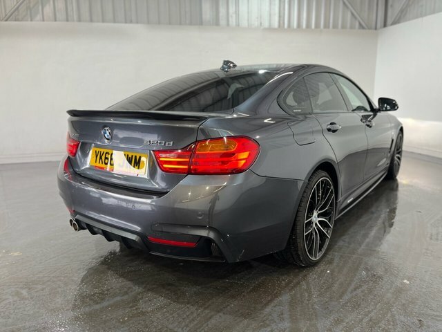 BMW 4 Series Gran Coupe 2.0 420D M Sport Hatchback Xdriv YK66JWM Grey #6