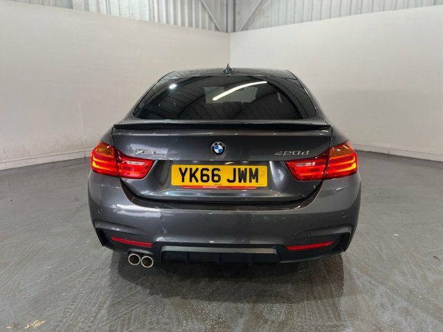 BMW 4 Series Gran Coupe 2.0 420D M Sport Hatchback Xdriv YK66JWM Grey #5
