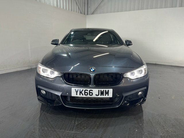 BMW 4 Series Gran Coupe 2.0 420D M Sport Hatchback Xdriv YK66JWM Grey #2