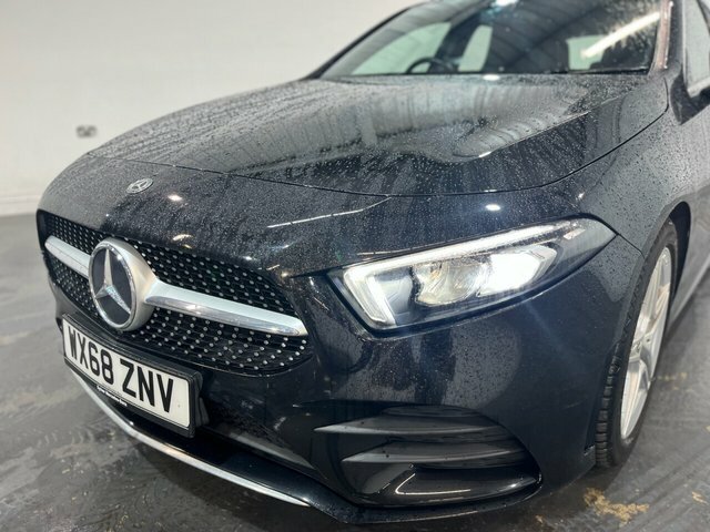Mercedes-Benz A Class 1.3 A200 Amg Line Hatchback 7G-dct Euro WX68ZNV Black #2