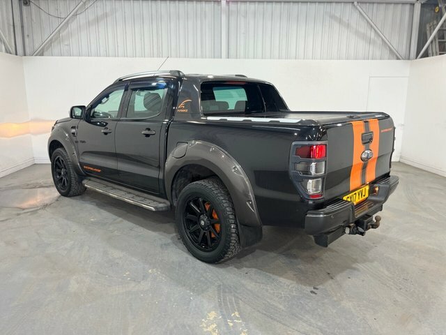 Ford Ranger 3.2 Tdci Wildtrak Pickup Double Cab Aut CX17YVJ Black #5