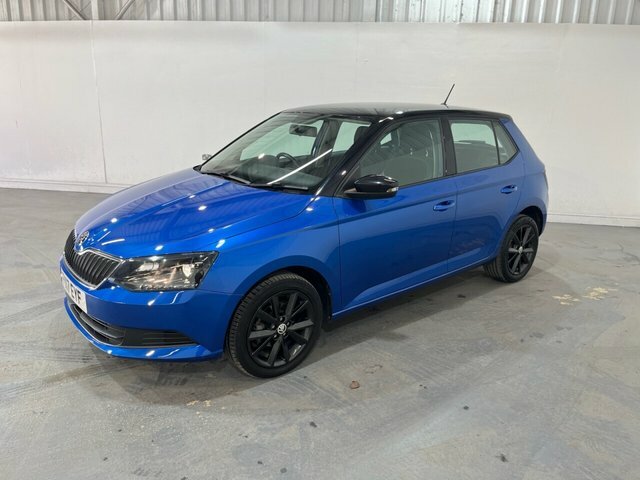 Skoda Fabia 1.2 Tsi Colour Edition Hatchback FY17EYF Blue #3