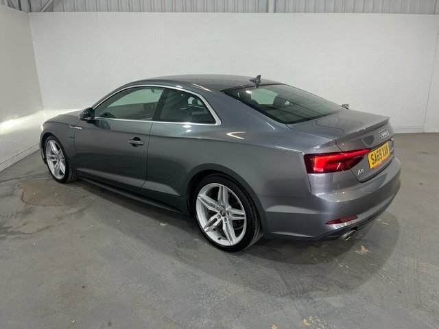 Audi A5 2.0 Tfsi 35 S Line Coupe S Tronic Euro SA69XAN Grey #6