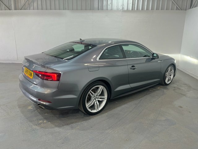 Audi A5 2.0 Tfsi 35 S Line Coupe S Tronic Euro SA69XAN Grey #4