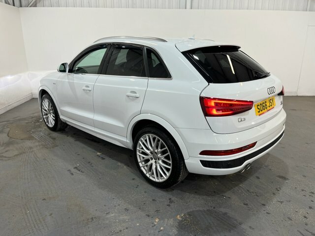 Audi Q3 2.0 Tdi S Line Plus Suv S Tronic Quattr SO66JSY White #6