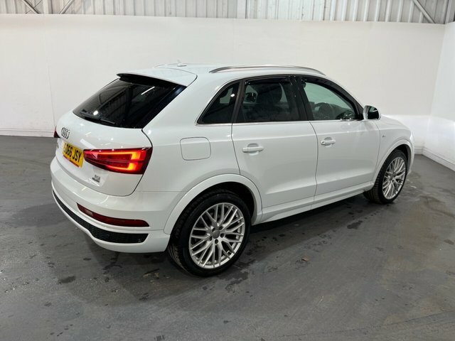Audi Q3 2.0 Tdi S Line Plus Suv S Tronic Quattr SO66JSY White #4