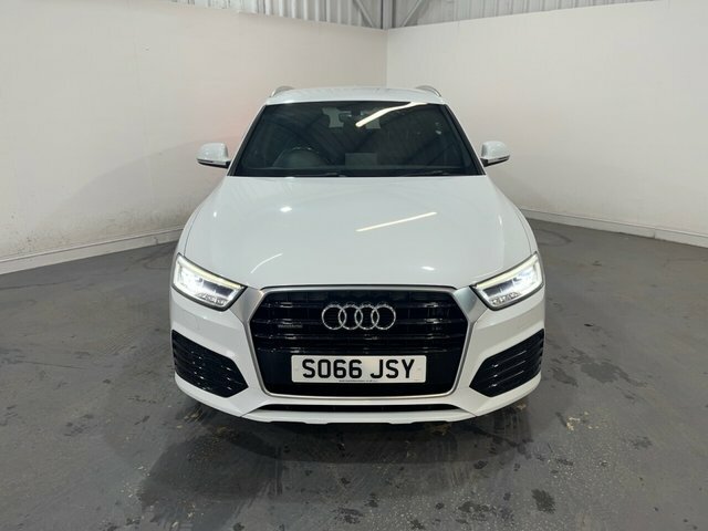 Audi Q3 2.0 Tdi S Line Plus Suv S Tronic Quattr SO66JSY White #2