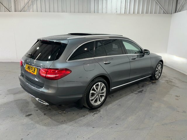 Mercedes-Benz C Class 2.1 C220d Sport Premium Estate G-tron LM18FLB Grey #6