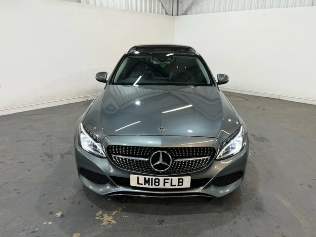 Mercedes-Benz C Class 2.1 C220d Sport Premium Estate G-tron LM18FLB Grey #2