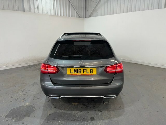 Mercedes-Benz C Class 2.1 C220d Sport Premium Estate G-tron LM18FLB Grey #5