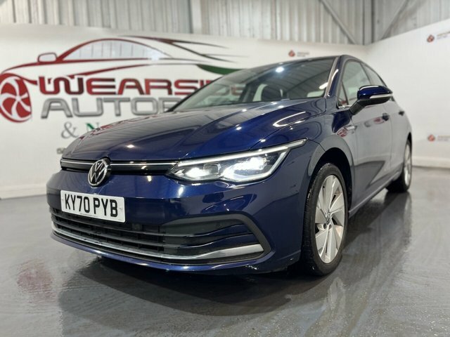 Volkswagen Golf 2.0 Tdi Style Hatchback Dsg Euro 6 Ss KY70PYB Blue #4
