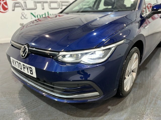 Volkswagen Golf 2.0 Tdi Style Hatchback Dsg Euro 6 Ss KY70PYB Blue #5
