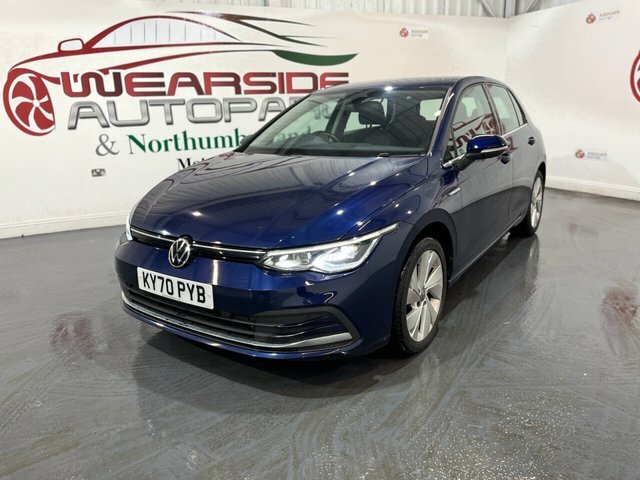 Volkswagen Golf 2.0 Tdi Style Hatchback Dsg Euro 6 Ss KY70PYB Blue #3