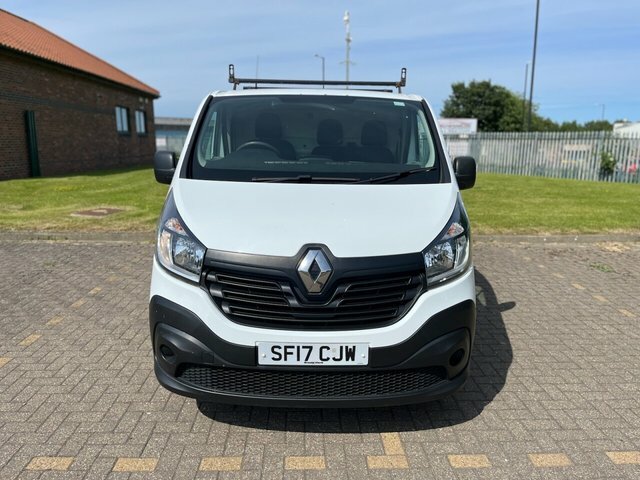Renault Trafic 1.6 Dci 29 Business Panel Van Lw White #2