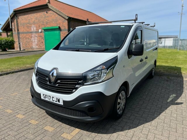 Renault Trafic 1.6 Dci 29 Business Panel Van Lw White #3
