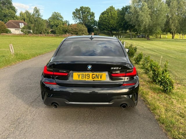 BMW 3 Series 2019 2.0 320D M Sport Saloon Euro Black #5