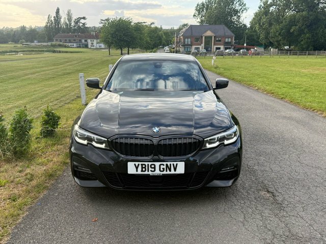 BMW 3 Series 2019 2.0 320D M Sport Saloon Euro Black #4