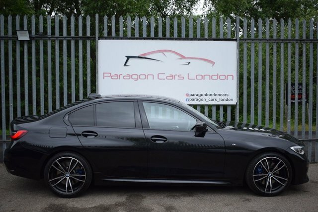 BMW 3 Series 2019 2.0 320D M Sport Saloon Euro YB19GNV Black #6