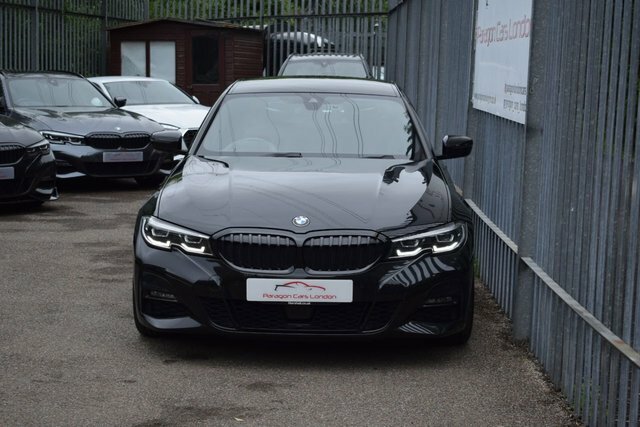 BMW 3 Series 2019 2.0 320D M Sport Saloon Euro YB19GNV Black #5