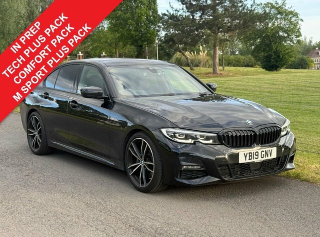 BMW 3 Series 2019 2.0 320D M Sport Saloon Euro Black