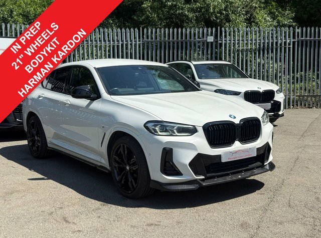 BMW X4 2022 2.0 20D Mht M Sport Suv Hybrid Aut White