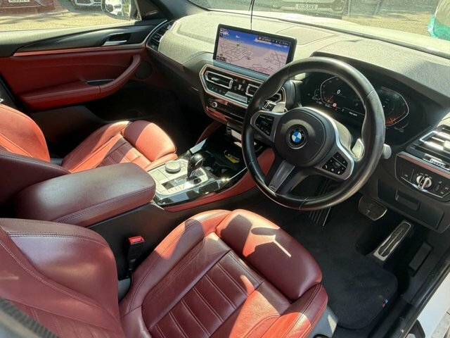 BMW X4 2022 2.0 20D Mht M Sport Suv Hybrid Aut White #2