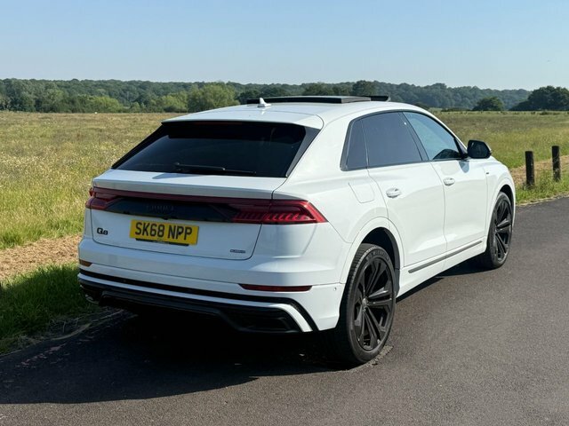 Audi Q8 2018 3.0 Tdi V6 50 S Line Suv Tiptronic White #3