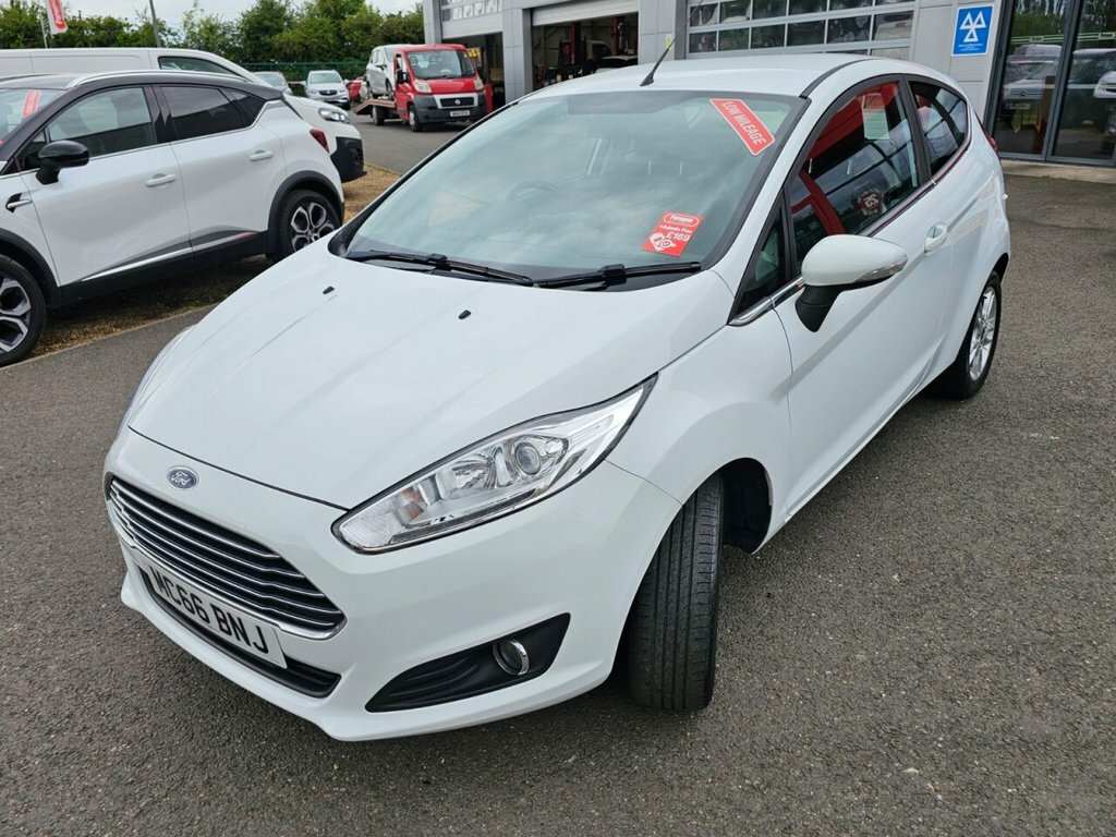 Ford Fiesta 1L Zetec MC66BNJ White #5