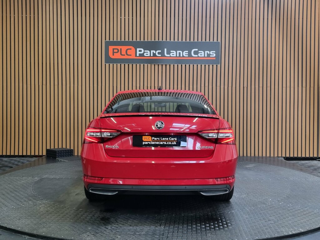 Skoda Superb 2.0 Tsi Sportline Hatchback Dsg Euro 6 Red #5