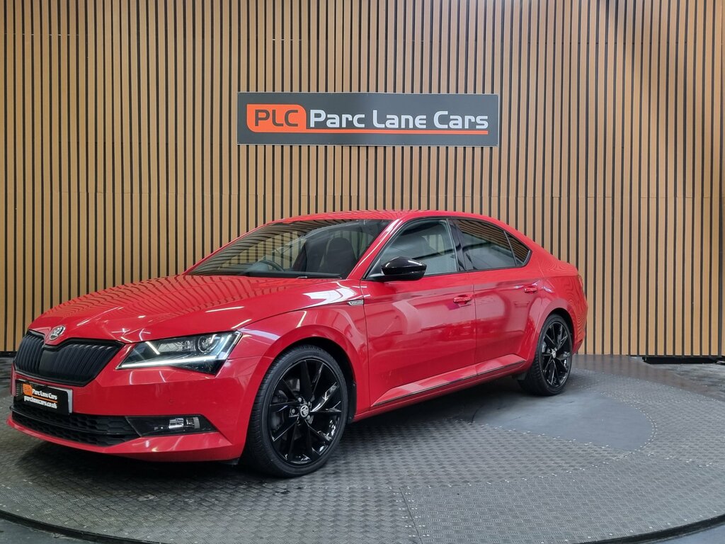 Skoda Superb 2.0 Tsi Sportline Hatchback Dsg Euro 6 Red #3