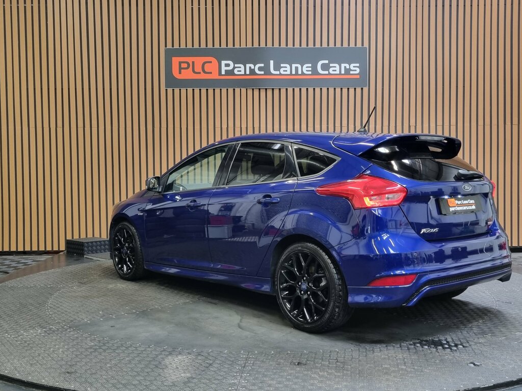 Ford Focus 1.0T Ecoboost St-line Hatchback - Only 26000 M MJ18HGA Blue #5
