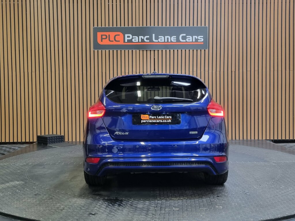 Ford Focus 1.0T Ecoboost St-line Hatchback - Only 26000 M MJ18HGA Blue #6