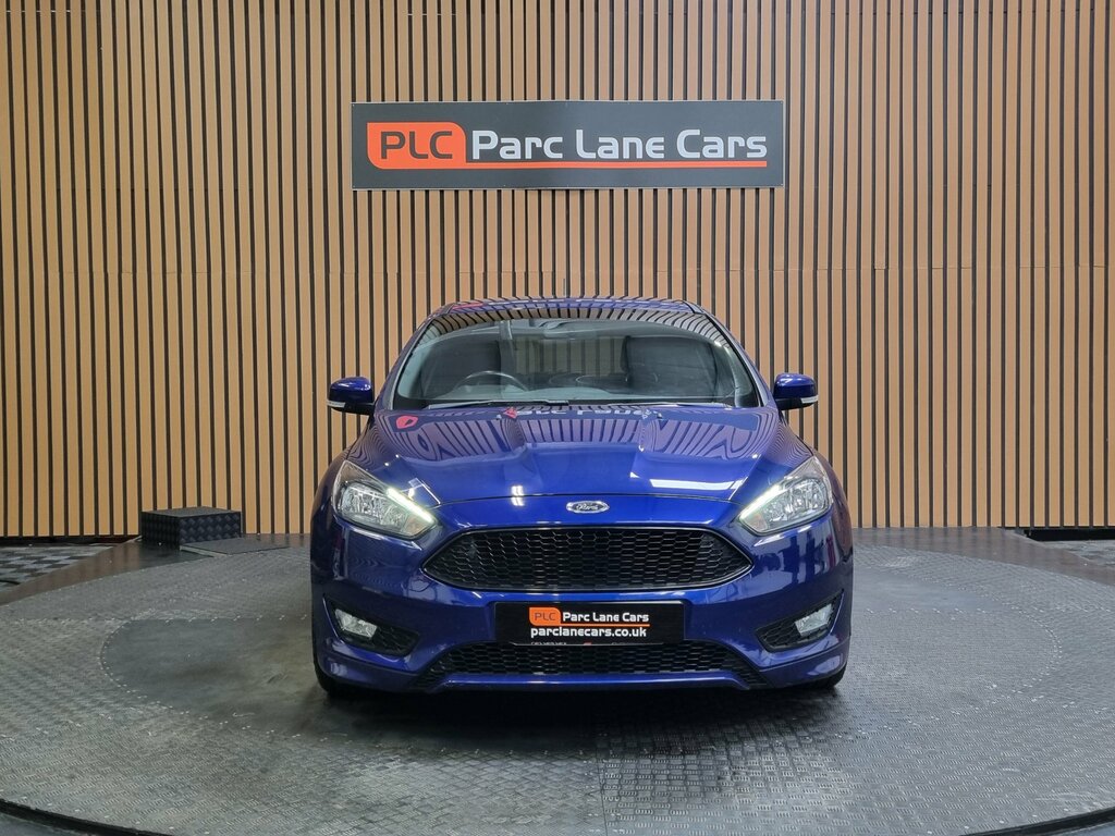 Ford Focus 1.0T Ecoboost St-line Hatchback - Only 26000 M MJ18HGA Blue #2