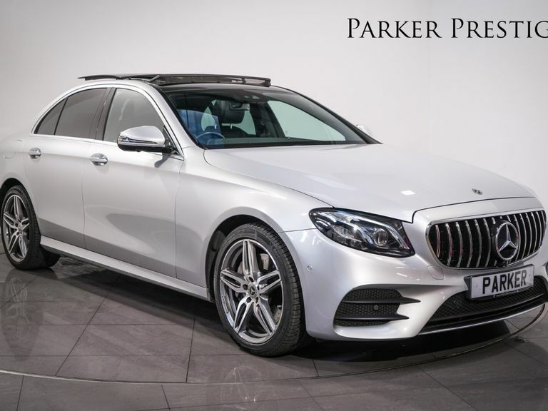 Mercedes-Benz E Class E400d 4Matic Amg Line Premium Plus 9G-tronic Silver