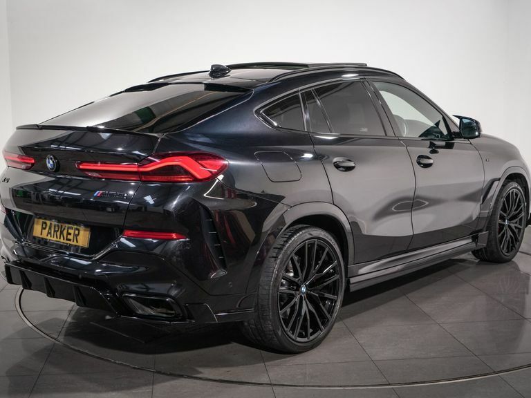 BMW X6 Xdrive M50i Black #6
