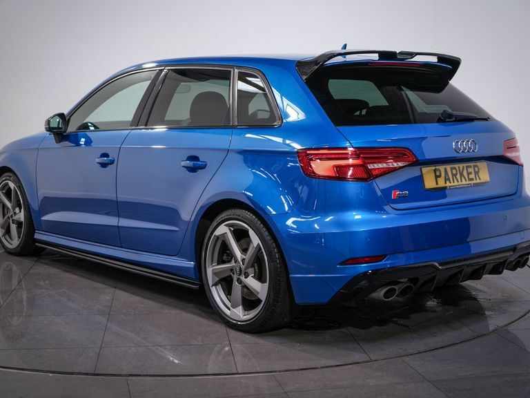 Audi A3 S3 Tfsi Quattro Black Edition S Tronic PY18HLE Blue #4