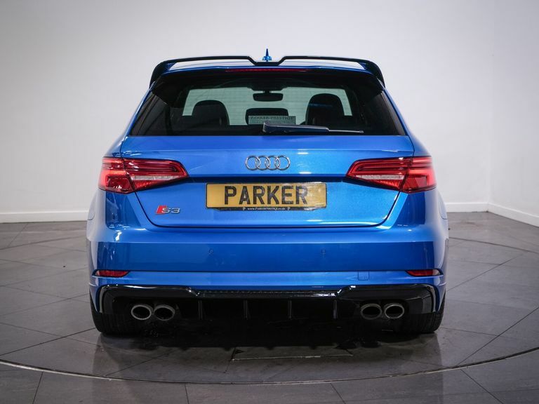 Audi A3 S3 Tfsi Quattro Black Edition S Tronic PY18HLE Blue #5