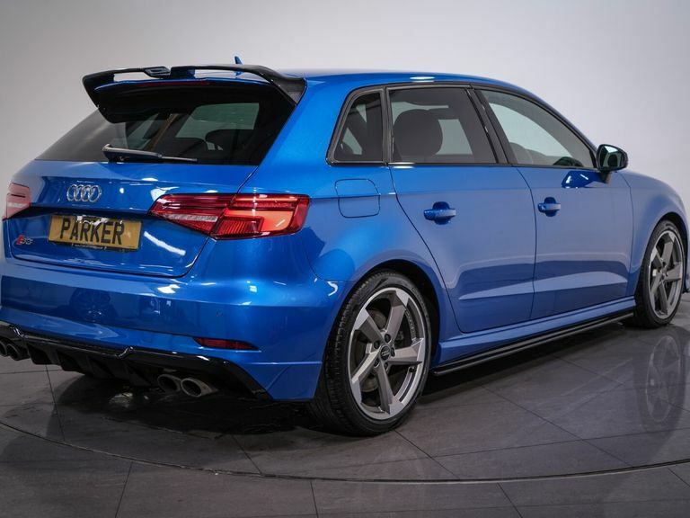 Audi A3 S3 Tfsi Quattro Black Edition S Tronic PY18HLE Blue #6