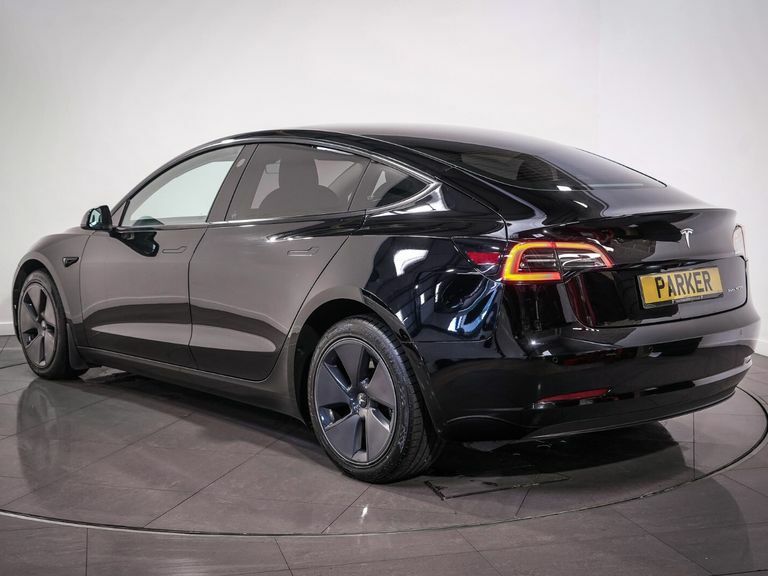 Tesla Model 3 Long Range Awd Black #4