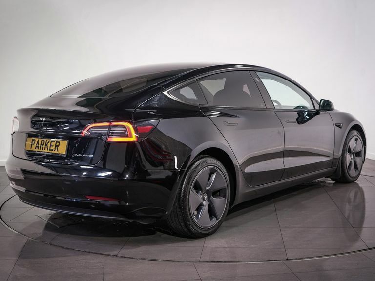 Tesla Model 3 Long Range Awd Black #2