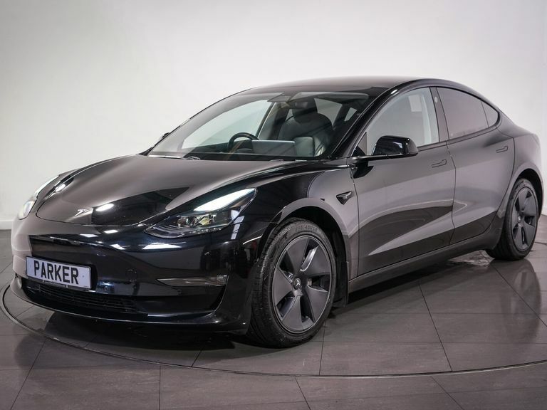 Tesla Model 3 Long Range Awd Black #5
