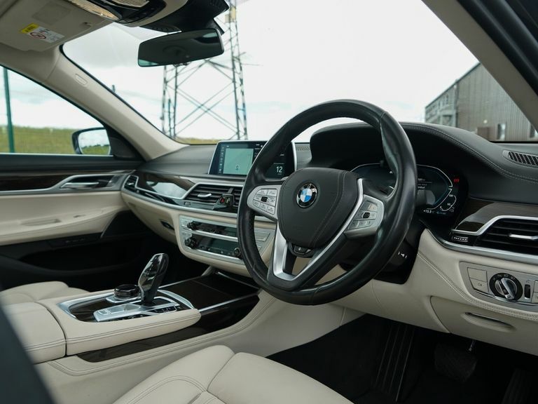BMW 7 Series 730D 4dr Auto Silver #9