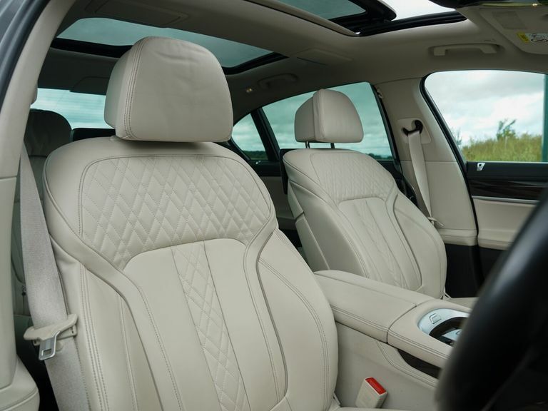 BMW 7 Series 730D 4dr Auto Silver #10