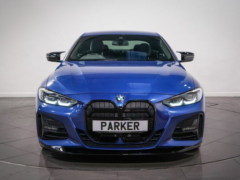 BMW 4 Series 430D Xdrive Mht M Sport Step YH22FSP Blue #2