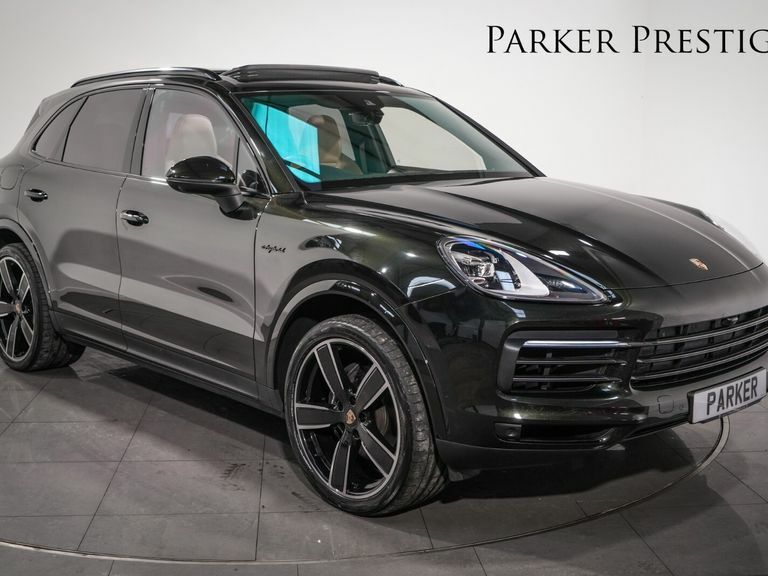 Porsche Cayenne E-hybrid Platinum Edition Tiptronic S Green