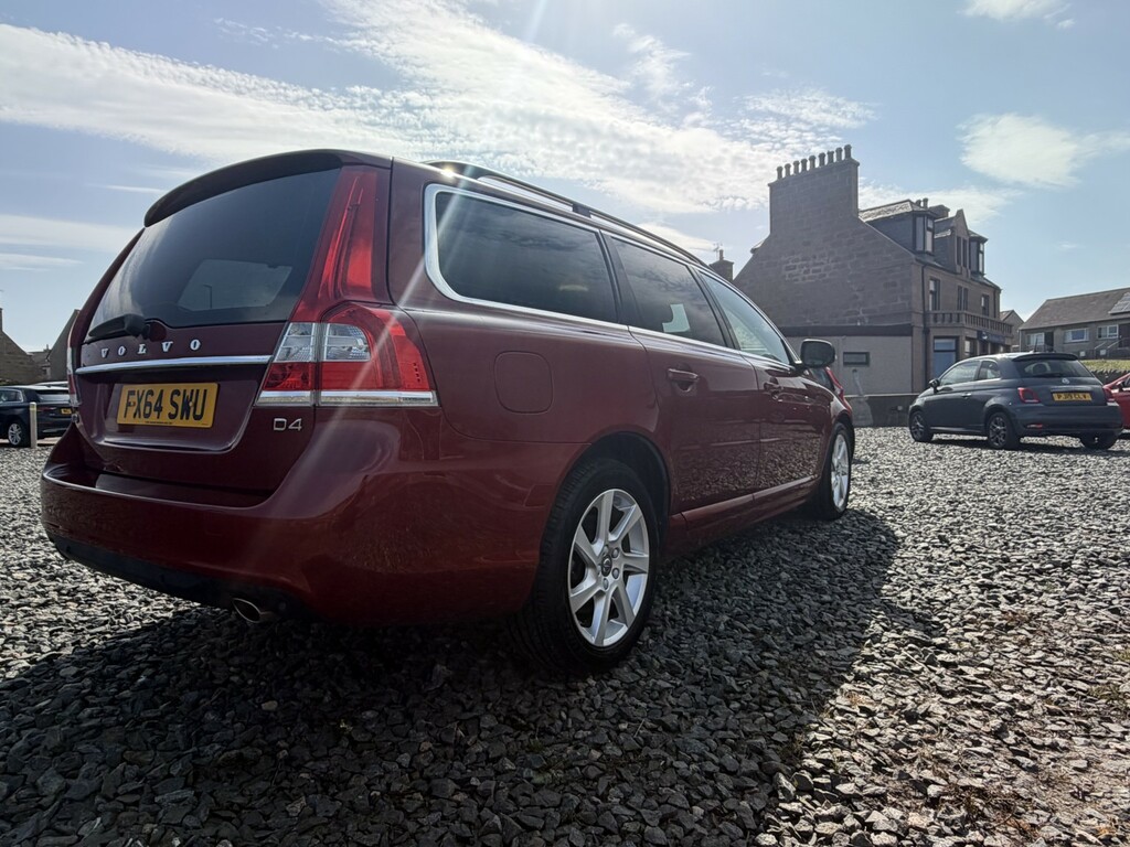 Volvo V70 Estate 2.0 D4 Se Nav 2014 Red #6