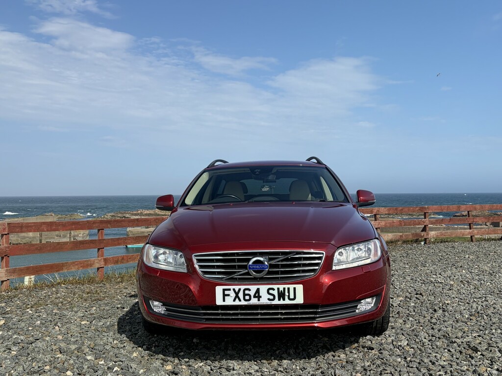 Volvo V70 Estate 2.0 D4 Se Nav 2014 Red #3