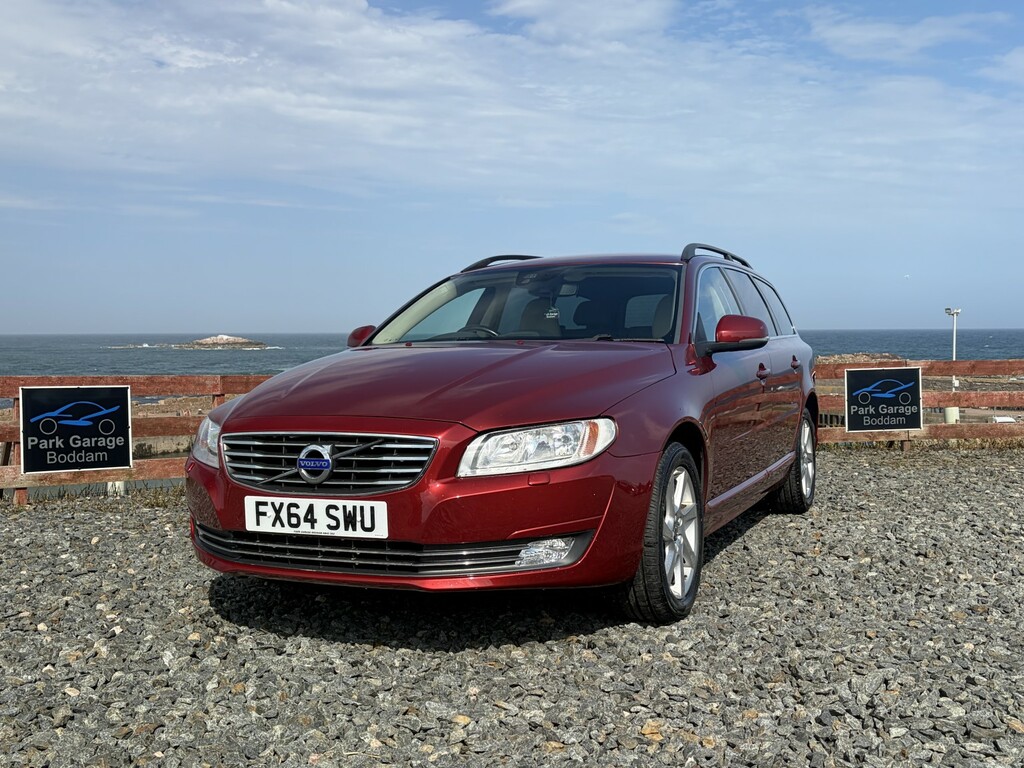 Volvo V70 Estate 2.0 D4 Se Nav 2014 Red #2
